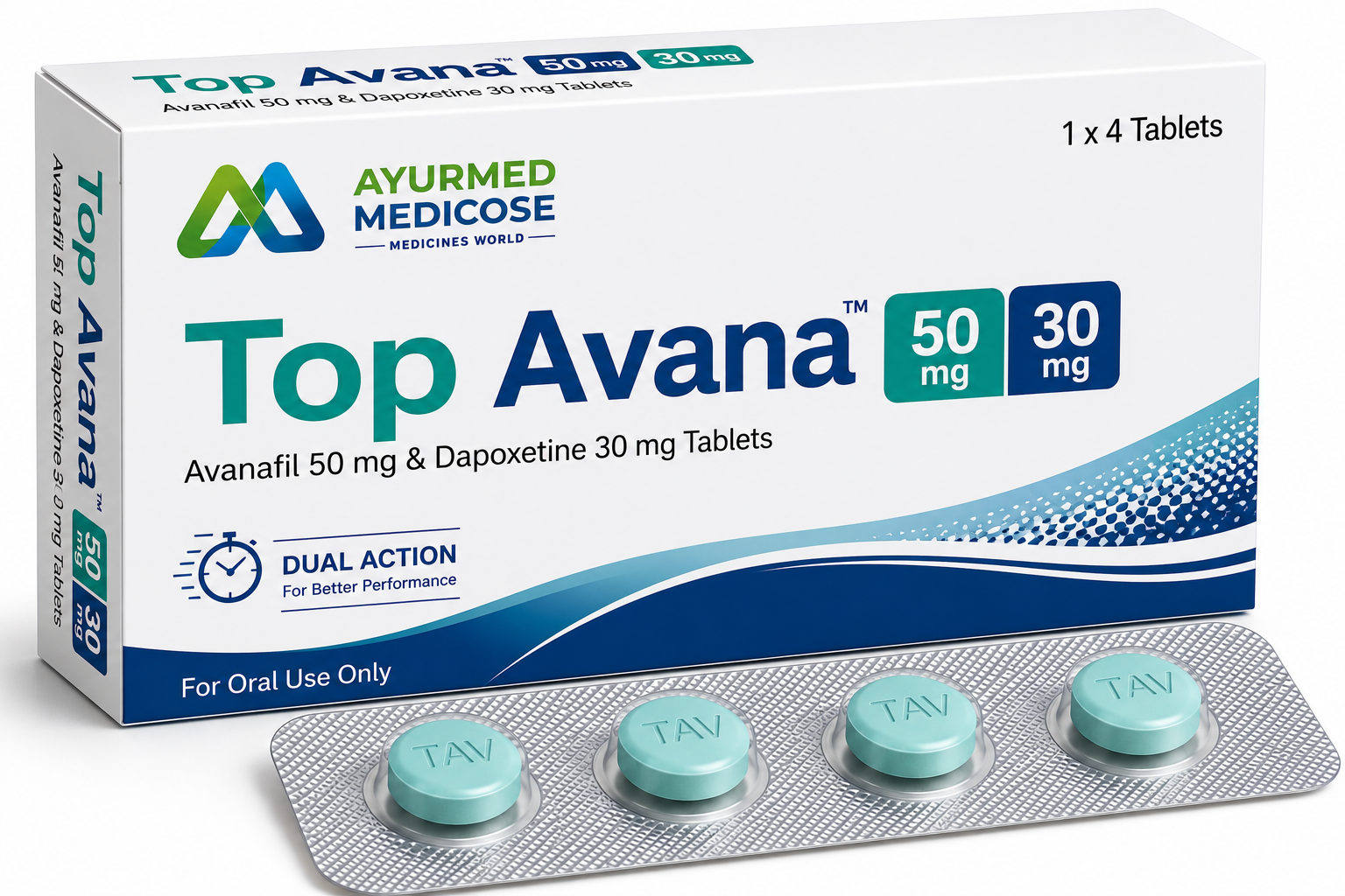 Top Avana 50mg30mg